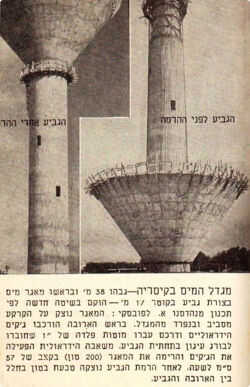 שיטה חדשה להקמת מאגר המים